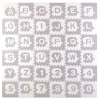 Puzzlematte 36 Stk. 30x30 cm Buchstaben