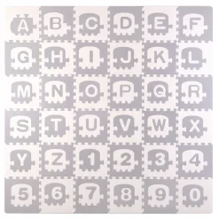 Puzzlematte 36 Stk. 30x30 cm Buchstaben