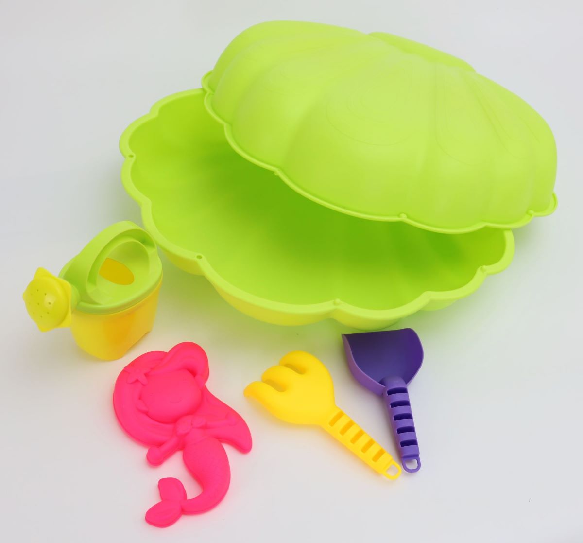 Mini-Sandmuschel mit Sandspielzeug – Bild 10