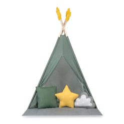 Tipi-Zelt aus Baumwolle Green