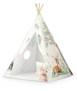 Tipi-Zelt aus Polyester Häschen