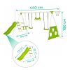 Klettergerüst für den Garten Deluxe Max – Bild 8