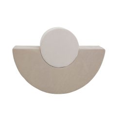 Pouf mit Tisch 2in1