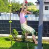 Kletterseil mit Einsätzen für Klettergerüste 2m – Bild 2
