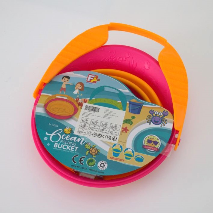Klappbarer Eimer Für Kinder Round XL – Bild 15