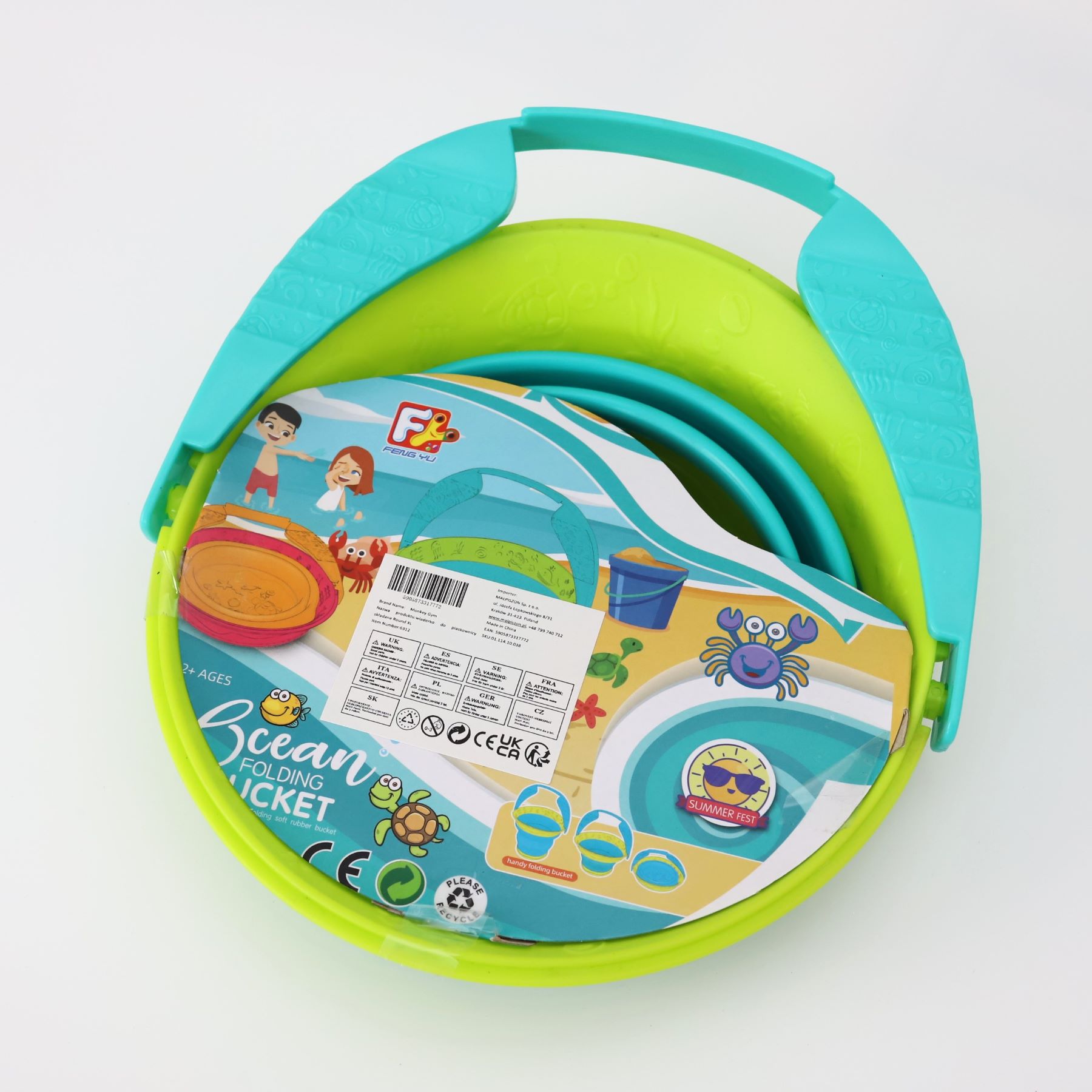 Klappbarer Eimer Für Kinder Round XL – Bild 19